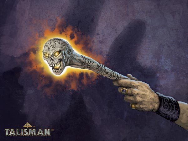 Skull Wand - Talisman: The Reaper
