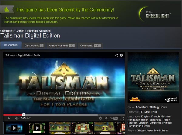 Greenlit!