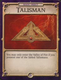 Talisman Card